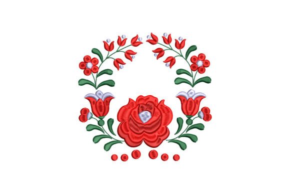 Beautiful Red Velvet Flowers