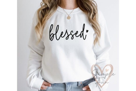 Blessed Machine Embroidery Design