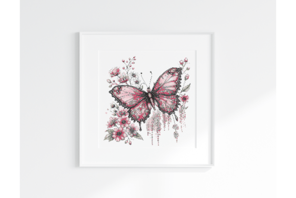 Butterfly Cross Stitch Pattern