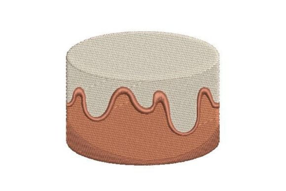 Cake Mockup: A Cheerful, Sellable Embroidery Design