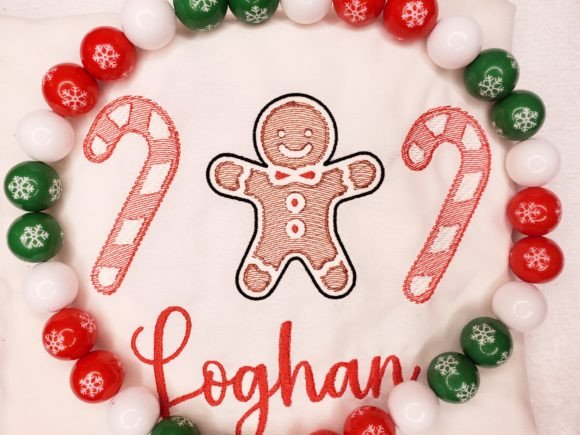 Christmas Gingerbread Candy Cane