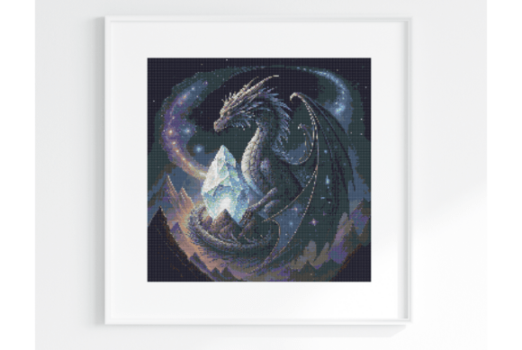 Magical Dragon Cross Stitch Pattern