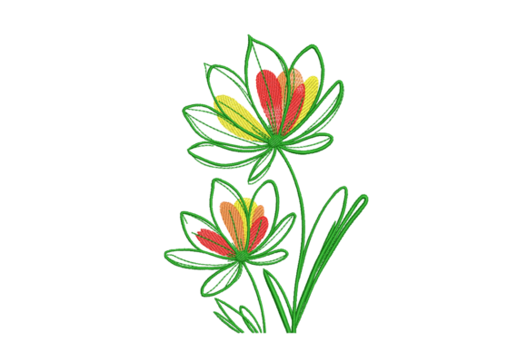 Sketch Flowers – Modern Line Art