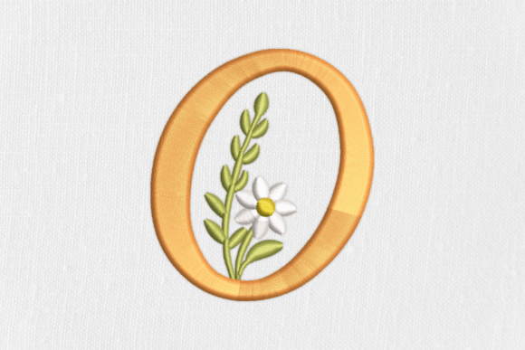 The Letter O is Feathered and Leafy