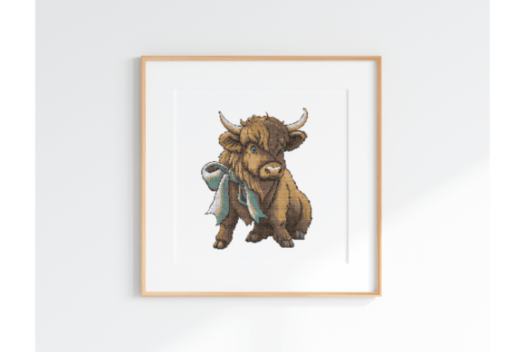 Wild Buffalo Embroidery Design